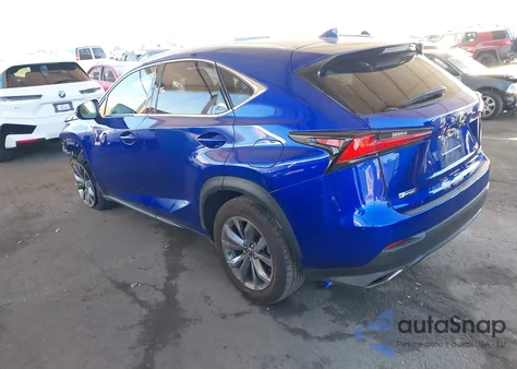 2021 Lexus Nx 300 F Sport из США, поврежденный, VIN JTJSARBZ8M2195861